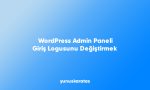 WordPress Admin Paneli Giriş Logusunu Değiştirmek